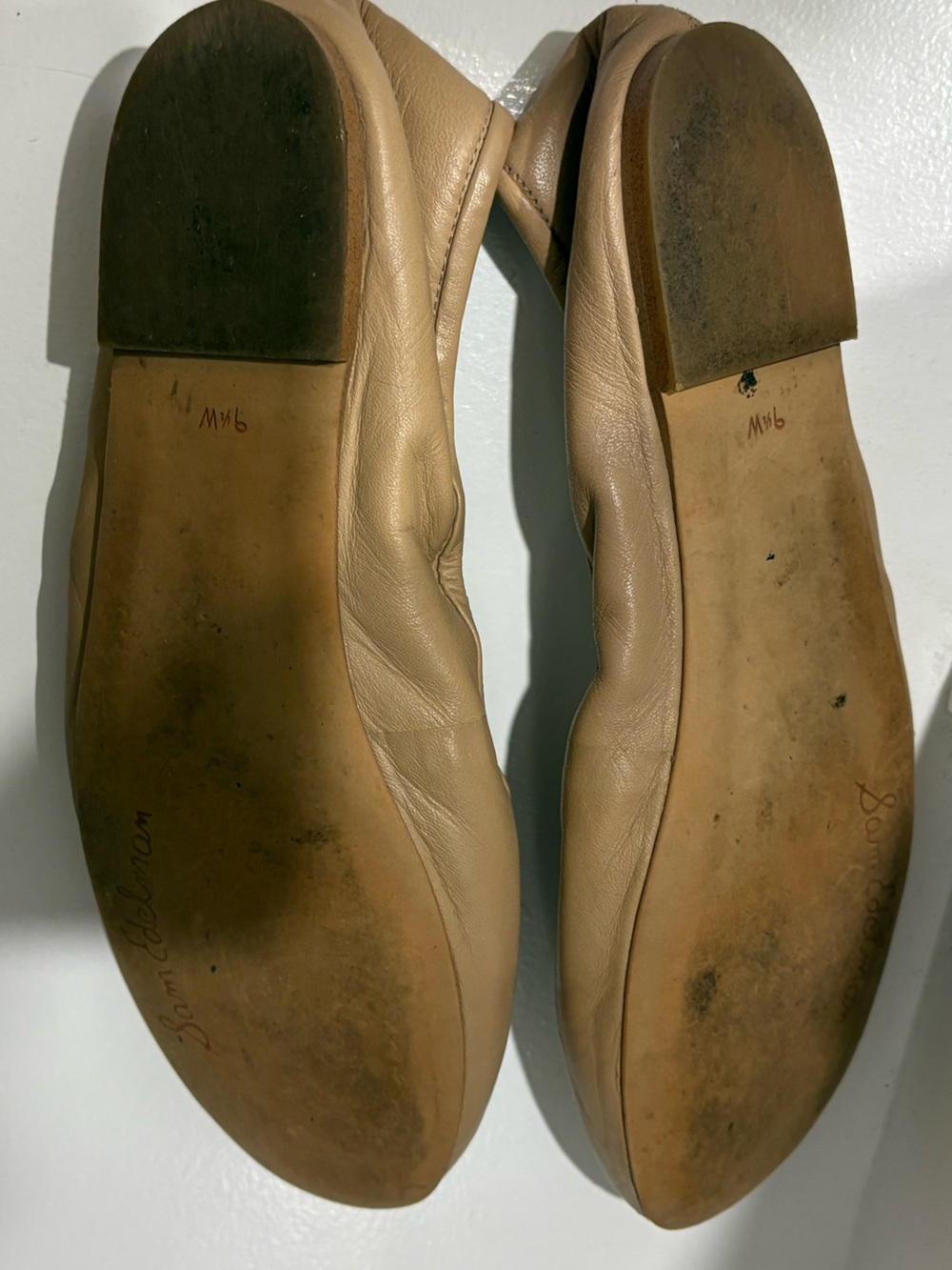 Sam Edelman Tan Leather Felicia Ballet Flats - Picture 5 of 6
